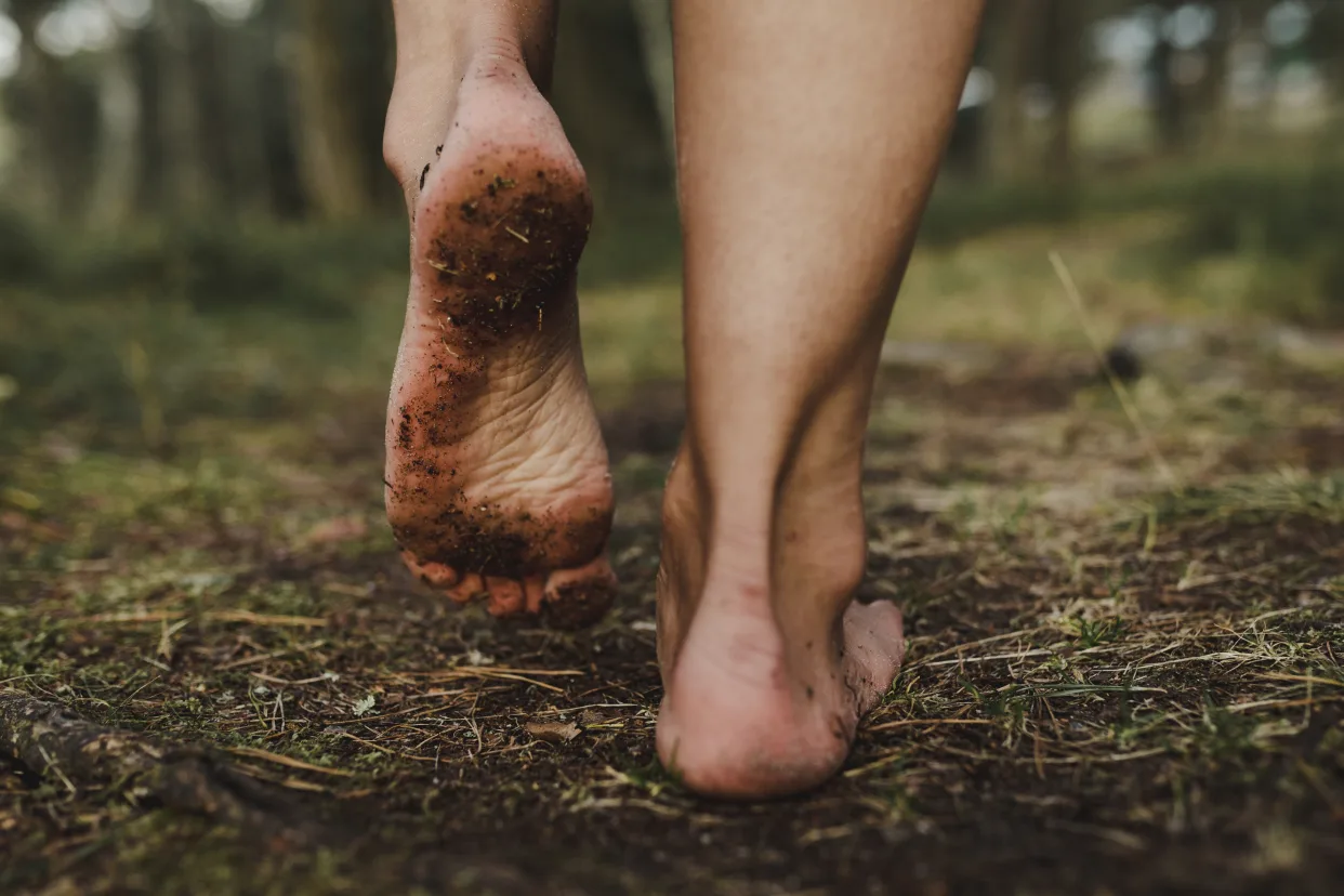 'Barefooting' is having a moment on social media. Is walking without shoes good for you?