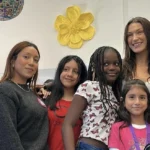 Bella Hadid Shares Sweet Moments with Members of The Lower Eastside Girls Club