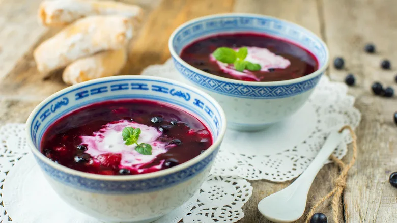 Blueberry Soup Is The Scandinavian Breakfast Staple You Should Know