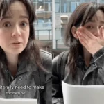 Gen Z grad with 2 degrees breaks down in tears sharing the responses she received from minimum wage employers after handing out her resume in New York