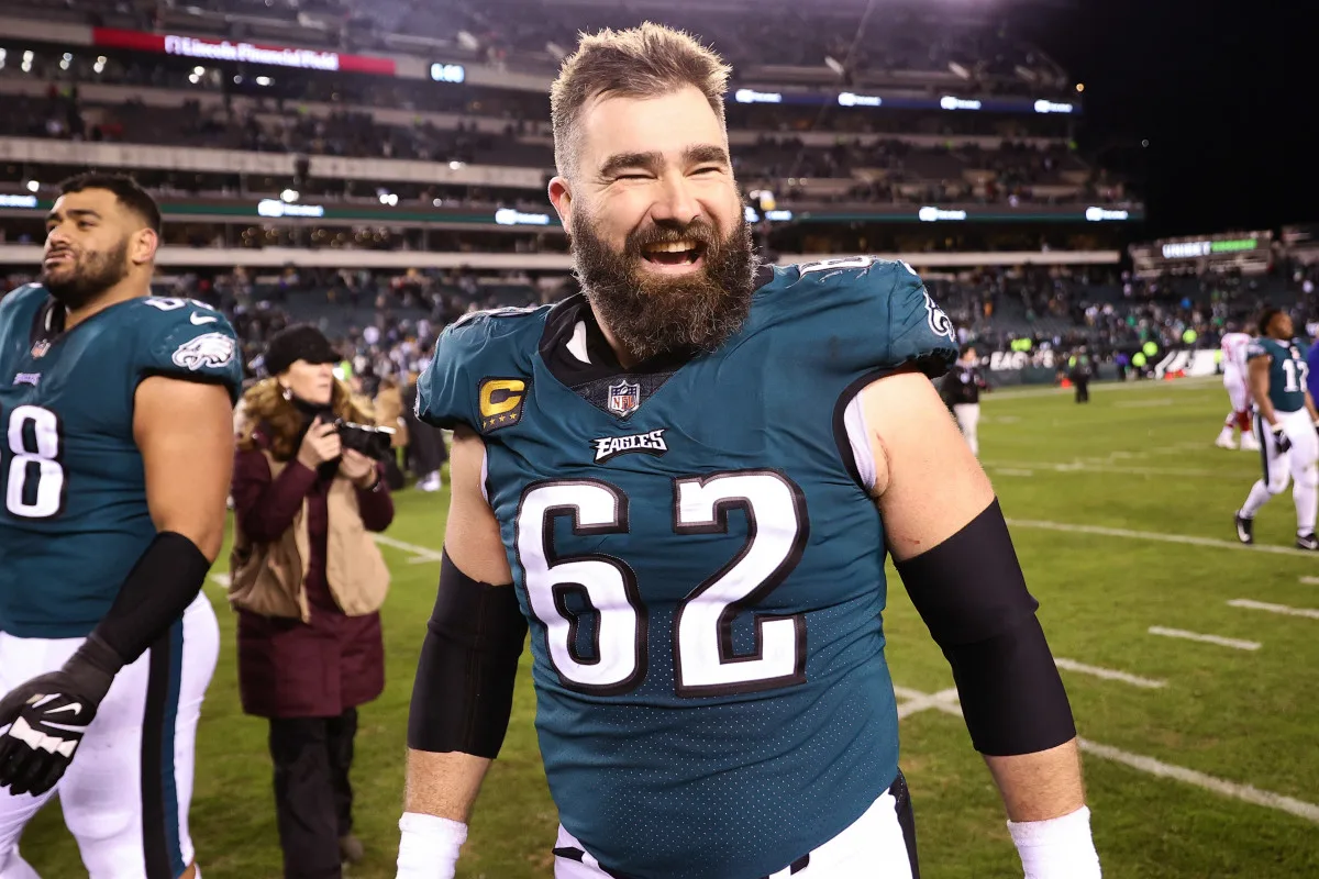 Jason Kelce Offers Heartfelt Apology for Taking Kid's Mask and Vows to Return It