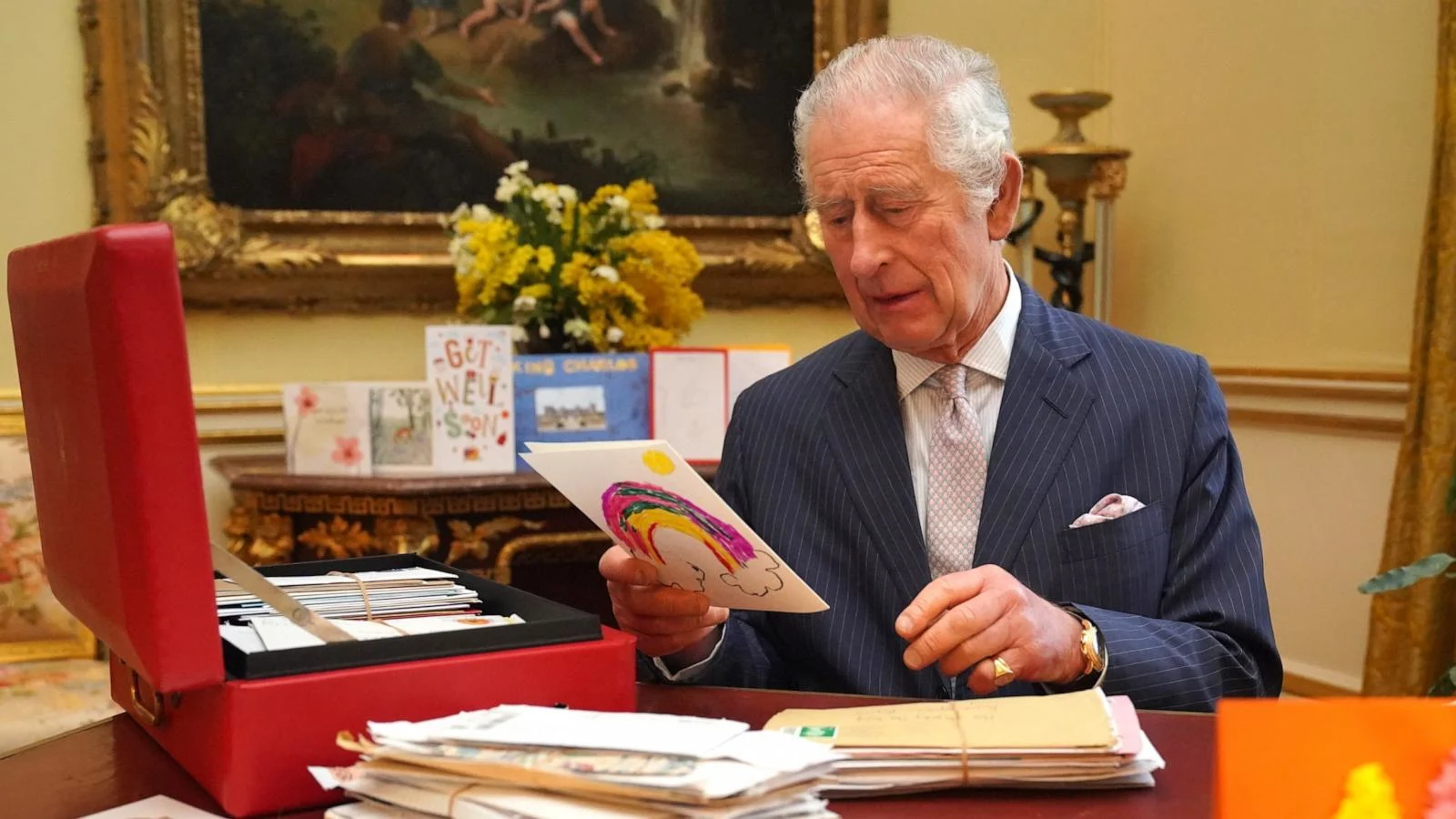 King Charles III seen in new photos after cancer diagnosis