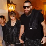 Taylor Swift Parties in Travis Kelce's Sparkly Suit Jacket After Chiefs Huge 2024 Super Bowl Win